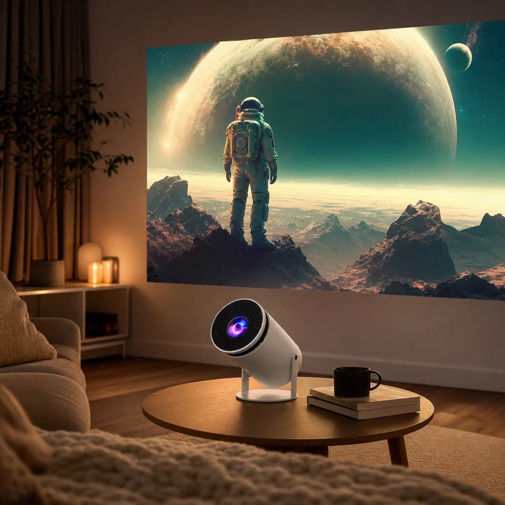 HY300 Portable Smart Projector 3